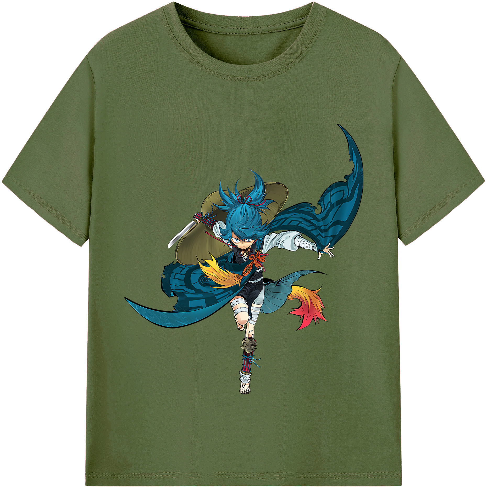 （画像用） 刀剣乱舞 Touken Ranbu 綿100％半袖Tシャツ（フロントプリント）
